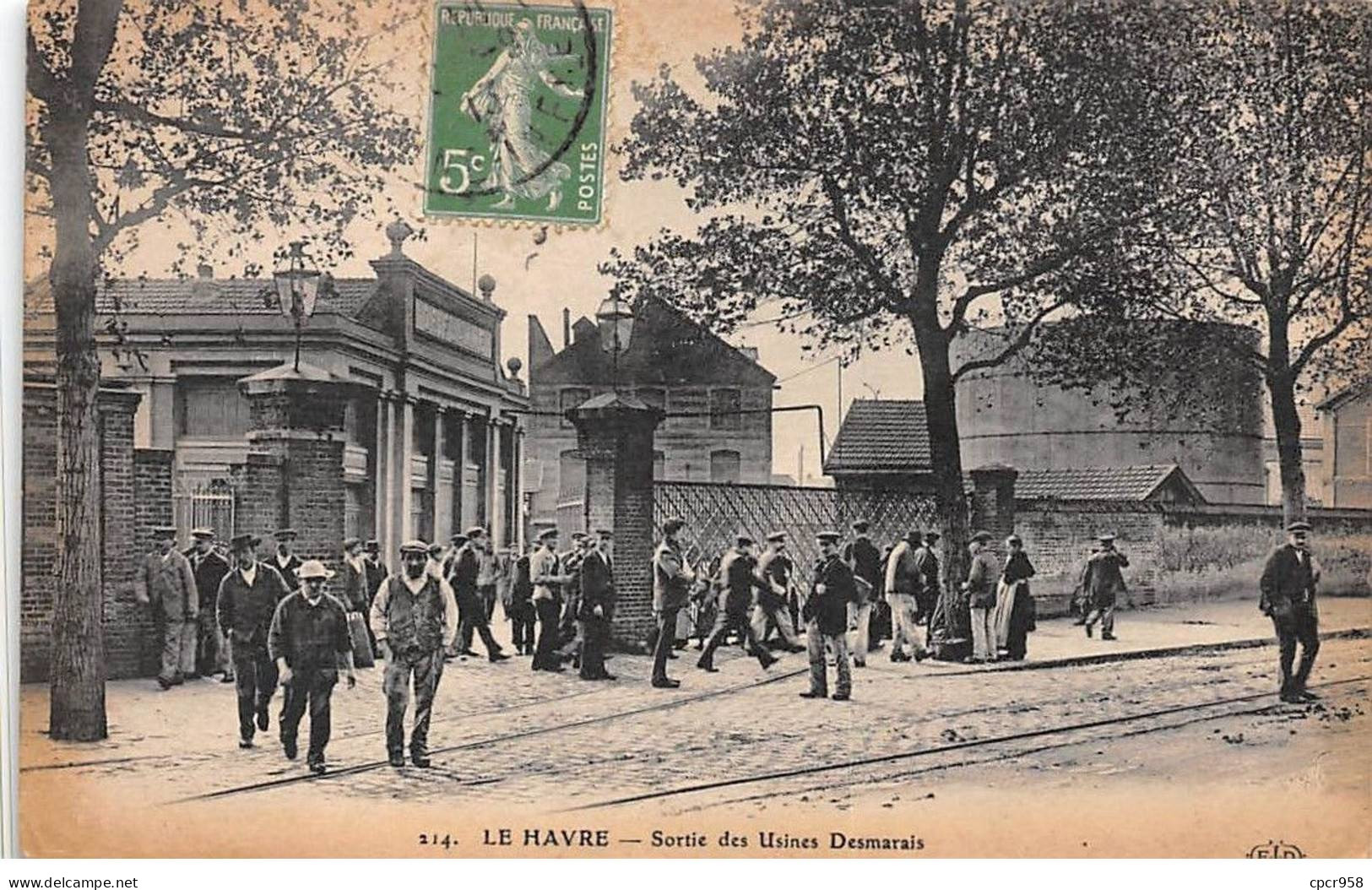 76 - LE HAVRE - SAN67270 - Sortie Des Usines Desmarais - Non Classés