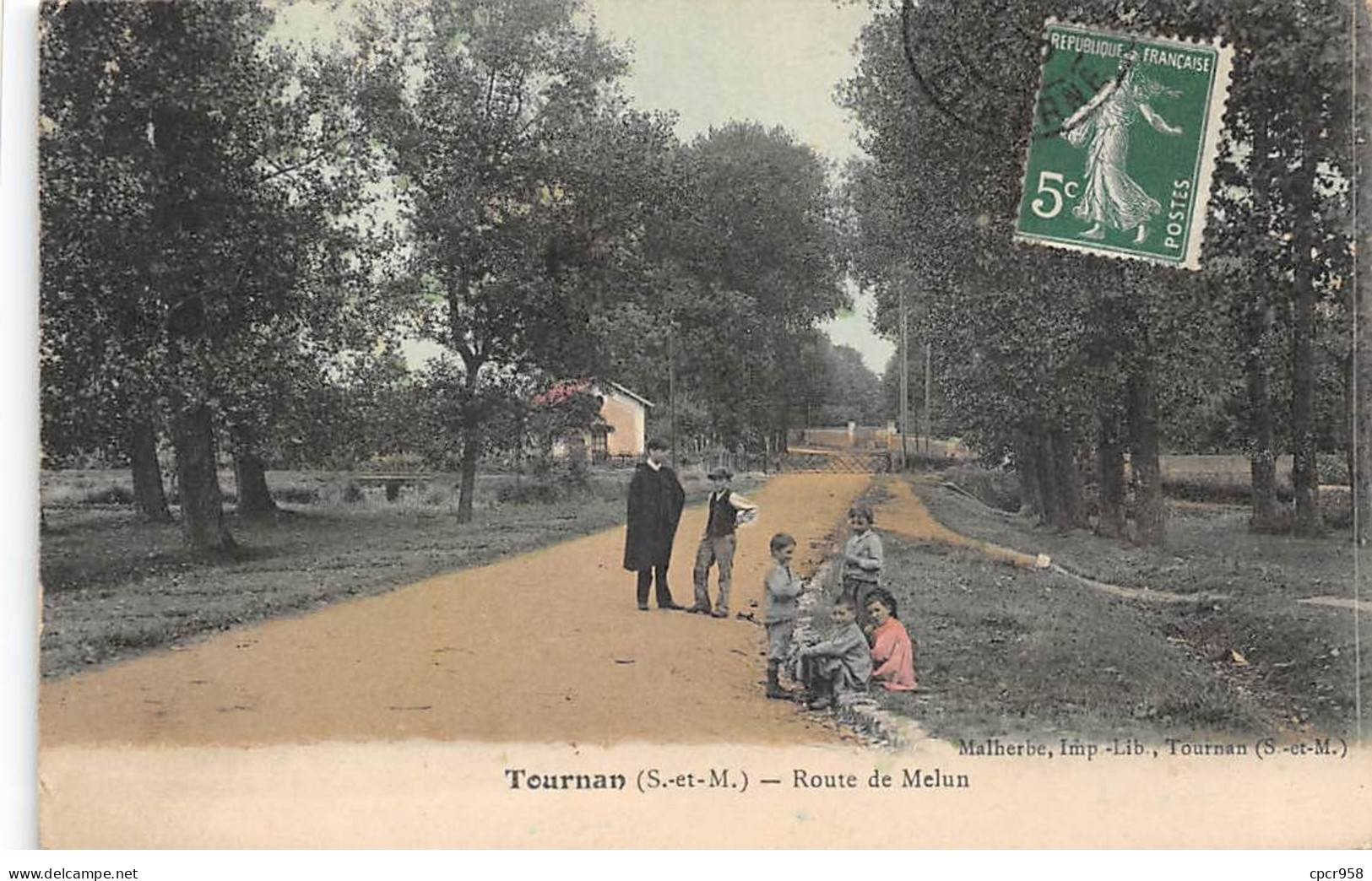 77 - TOURNAN - SAN67325 - Route De Melun - Tournan En Brie