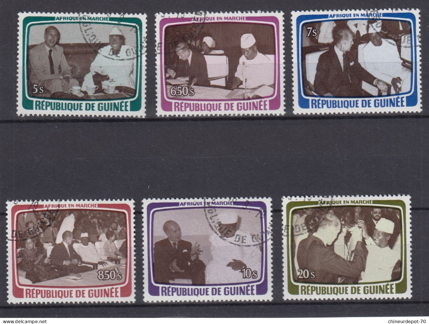 TIMBRES REPUBLIQUE DE GUINEE - Guinée (1958-...)