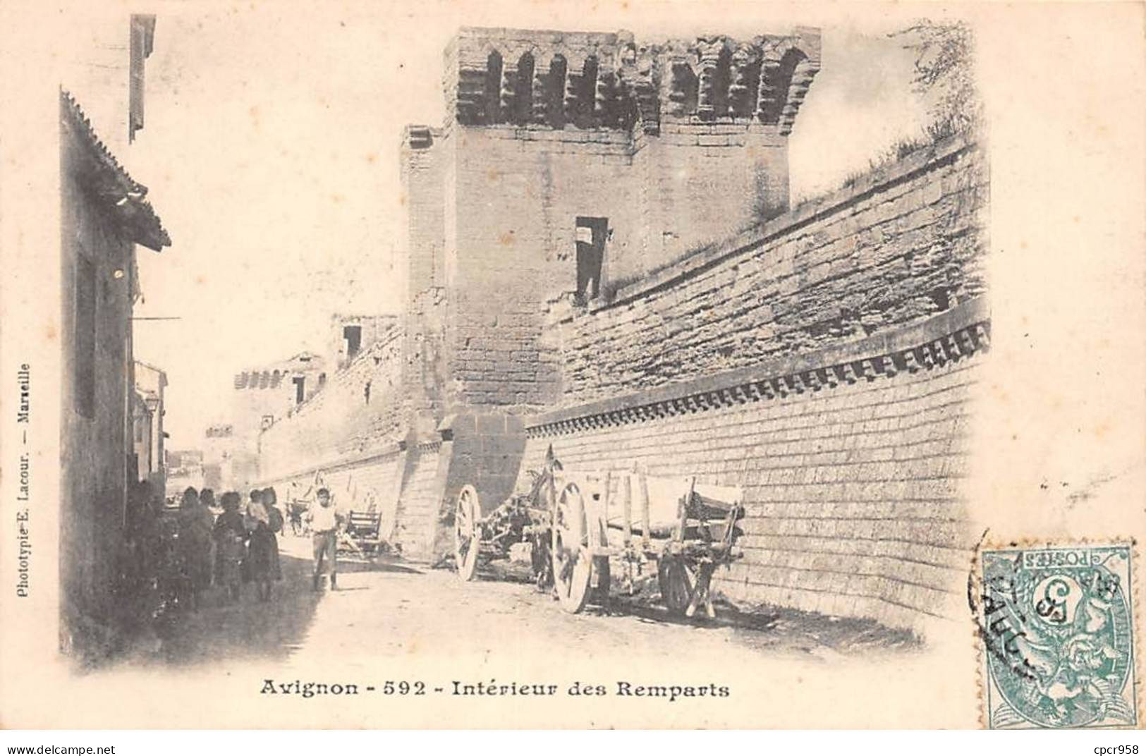 84 - AVIGNON - SAN67494 - Intérieur Des Remparts - Avignon