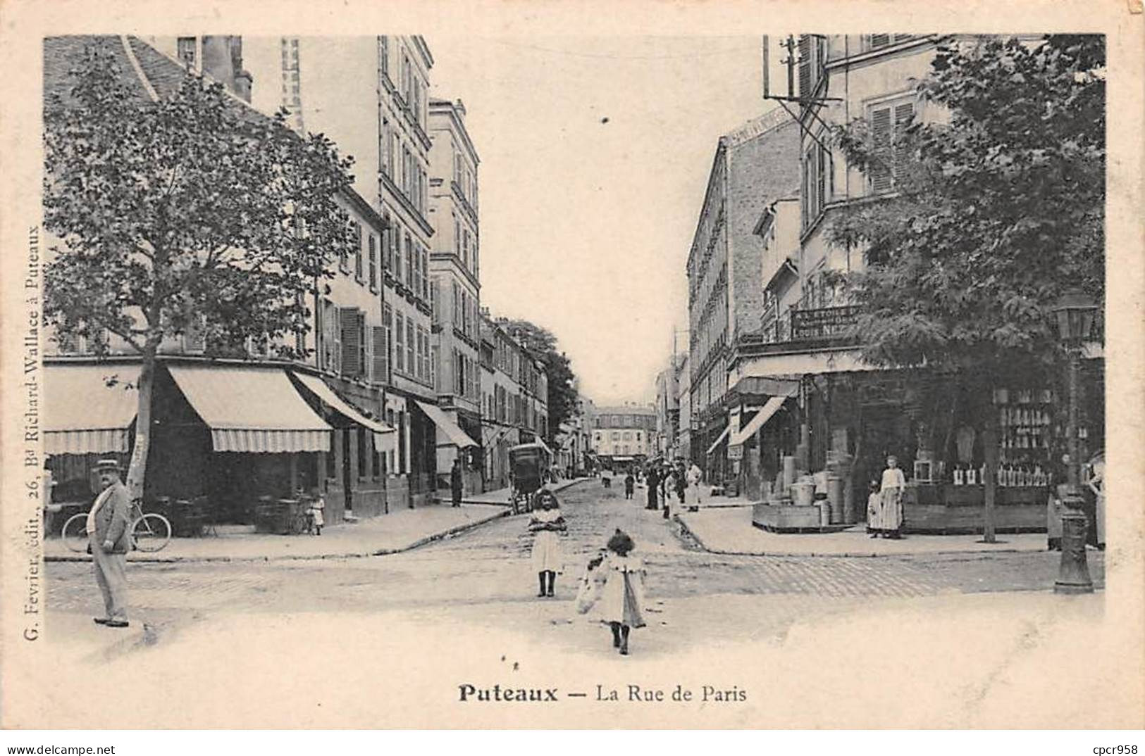 92 - PUTEAUX - SAN67649 - La Rue De Paris - Puteaux
