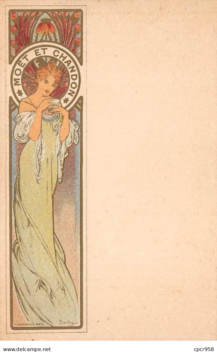 Illustrateur.mucha Alphonse.n°car21012.champagne Moet Et Chandon. - Mucha, Alphonse