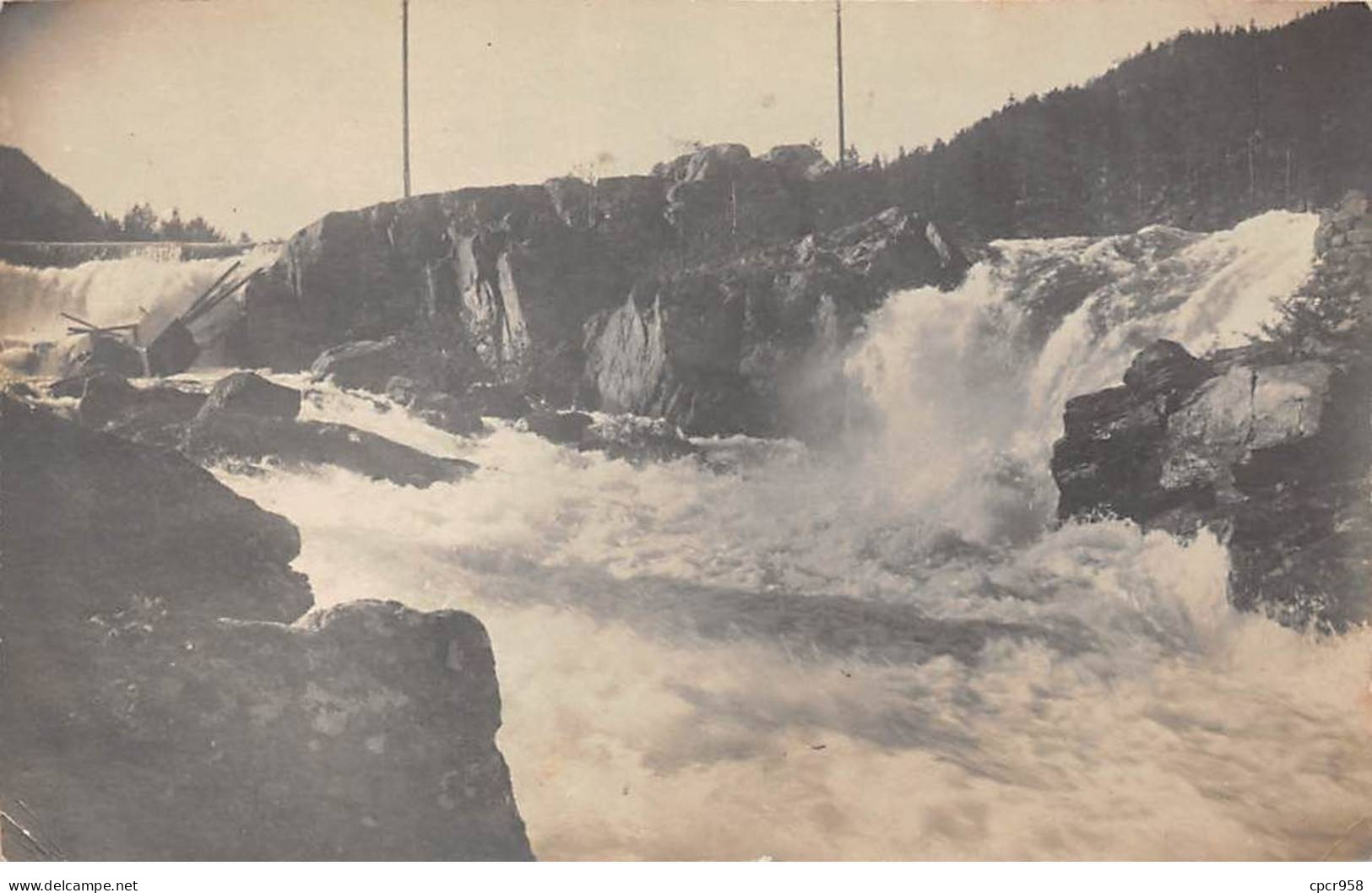 Norvège - N°89408 - Fleuve Et Cascade - Carte Photo - Norway