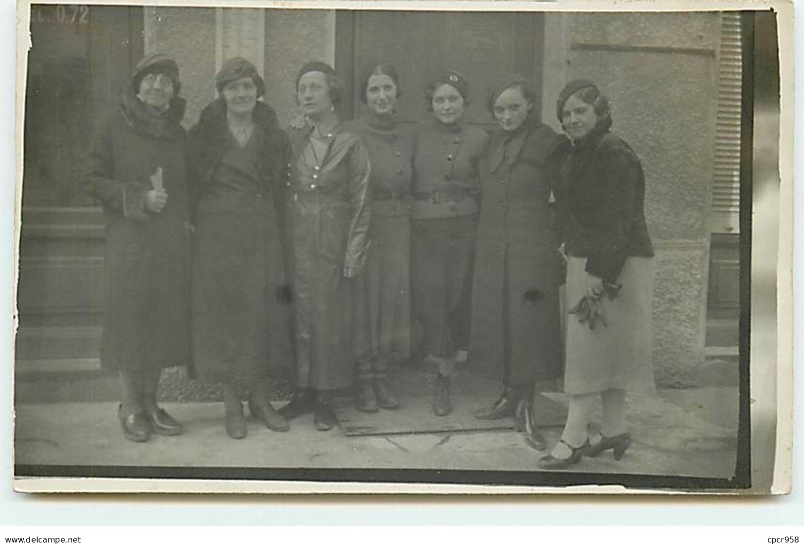 01 - N°88395 - HAUTEVILLE-LOMPNES - Souvenir De La Foire Le 19 Avril 1935 - Femmes - Carte Photo - Hauteville-Lompnes