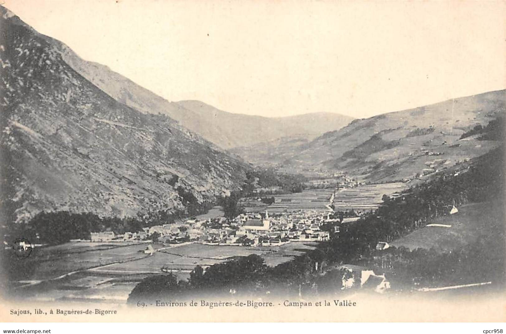 65 - BAGNIERE DE BIGORRE - SAN65552 - Environs - Campan Et La Vallée - Bagneres De Bigorre