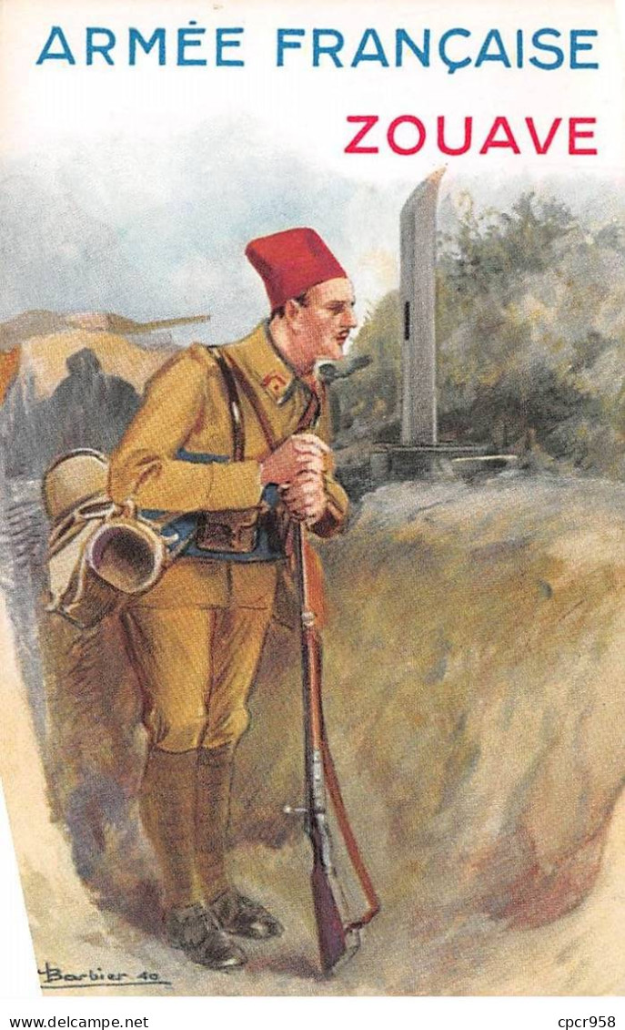 Militaire - N°88954 - Paul Barbier - Armée Française Zouave - Uniformen