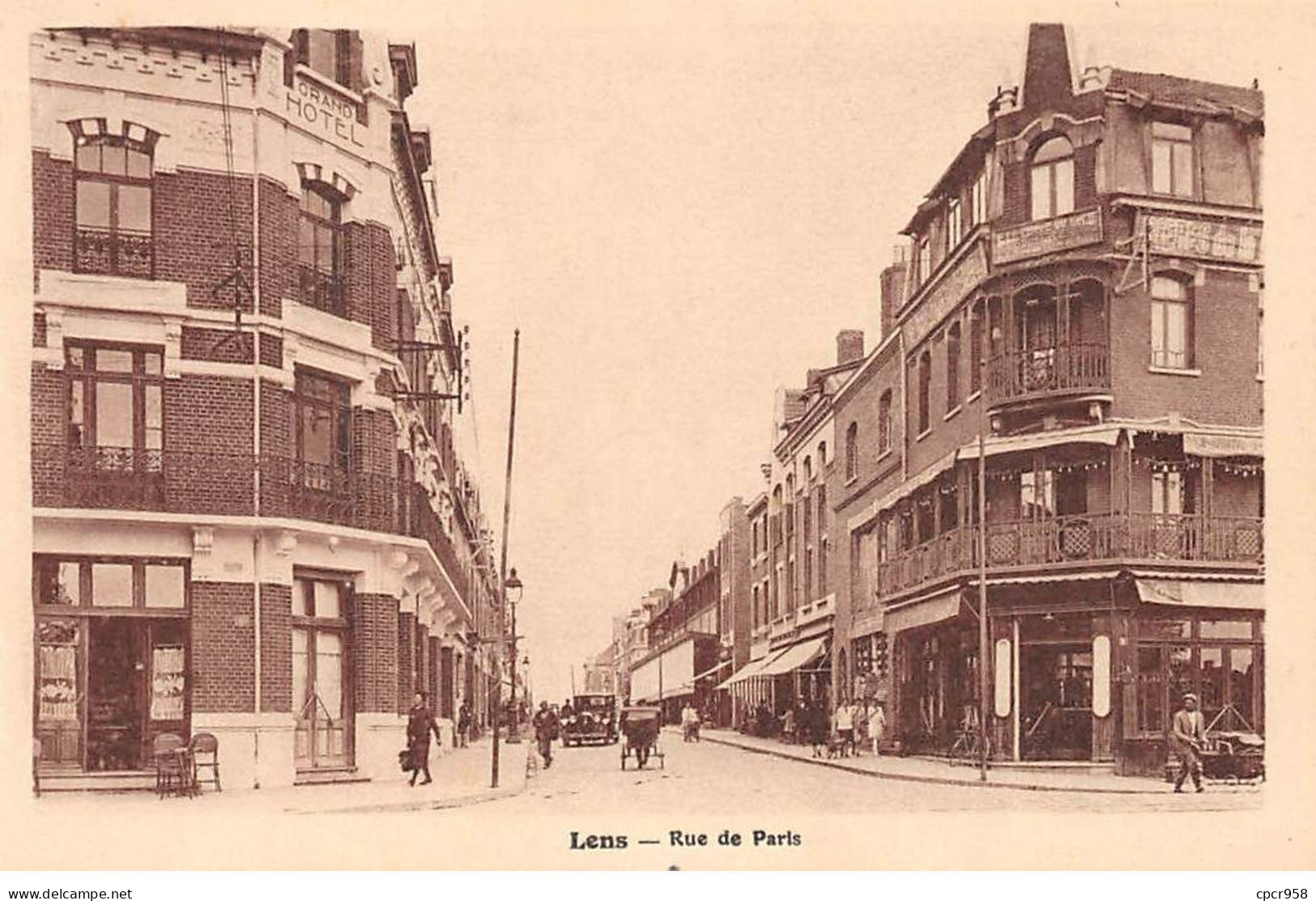 62 - LENS - SAN65518 - Rue De Paris - Lens