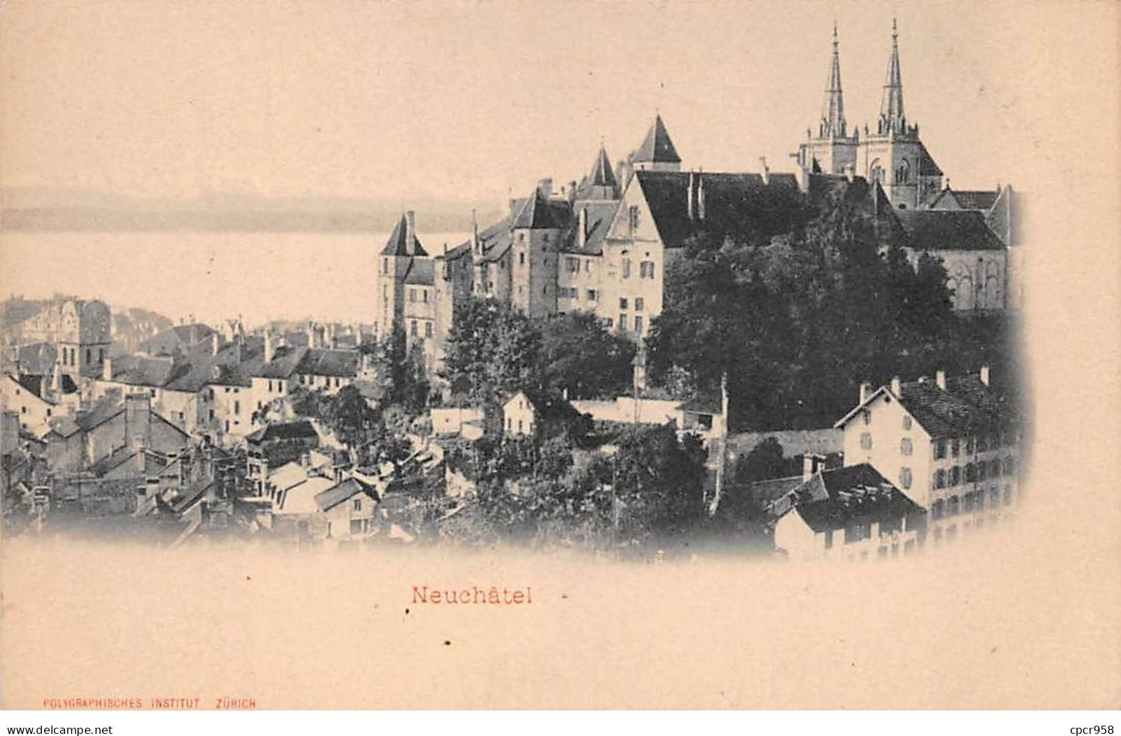 Suisse - N°89254 - NEUCHATEL - Vue Générale - Autres & Non Classés