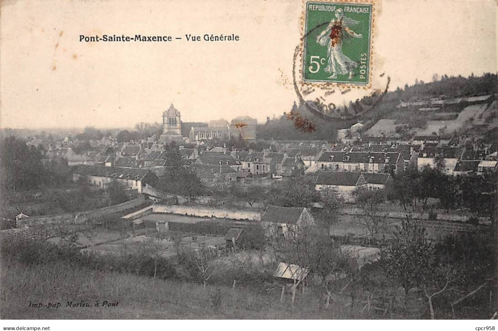 60 - PONT SAINTE MAXENCE - SAN65460 - Vue Générale - Pont Sainte Maxence