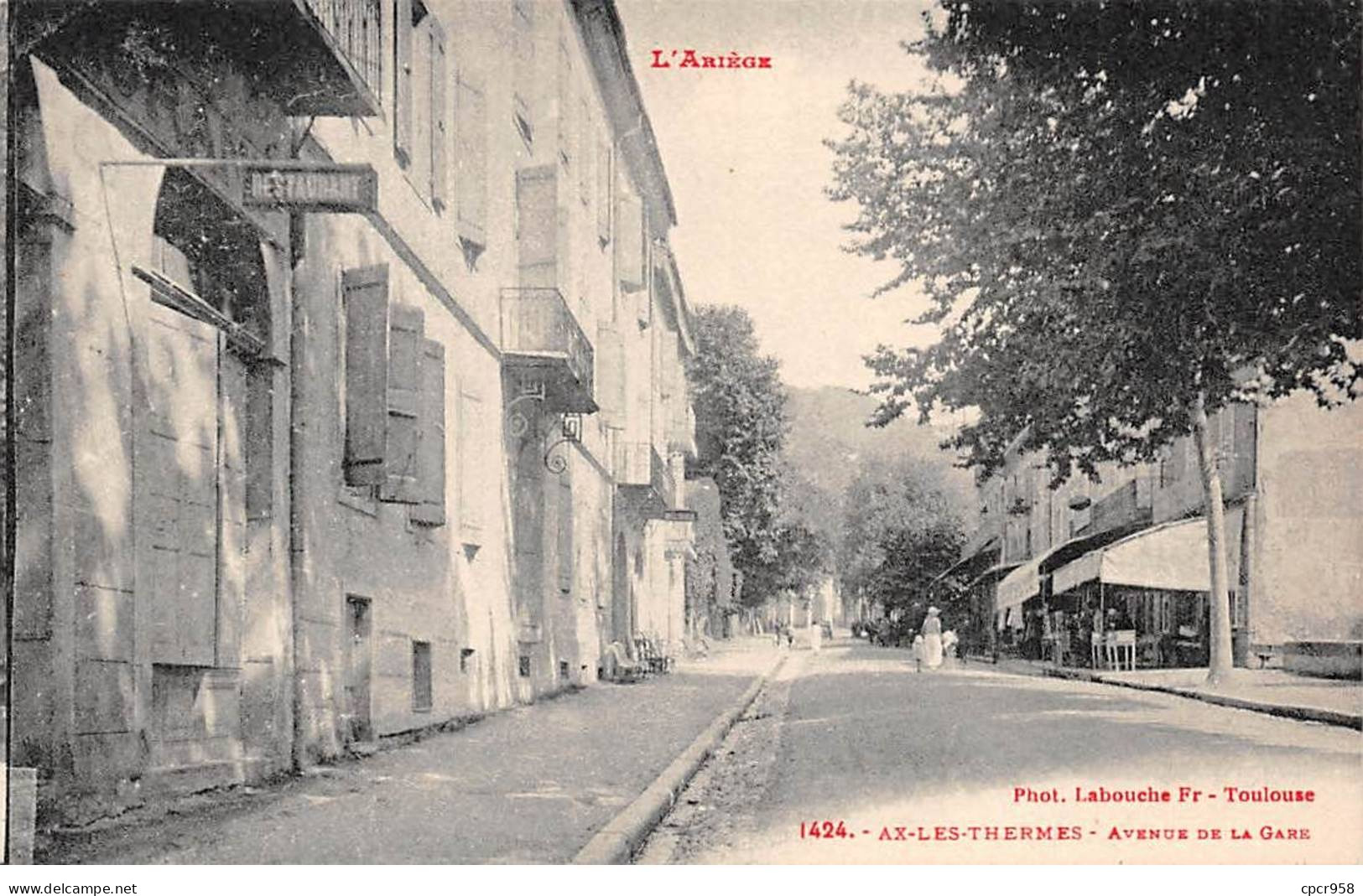 09 - AX LES THERMES - SAN65198 - Avenue De La Gare - Ax Les Thermes