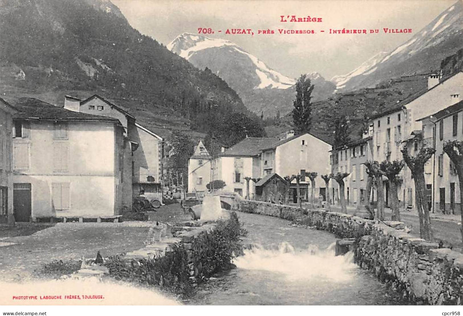 09 - AUZAT - SAN65194 - Près Vicdessos - Intérieur Du Village - Altri & Non Classificati