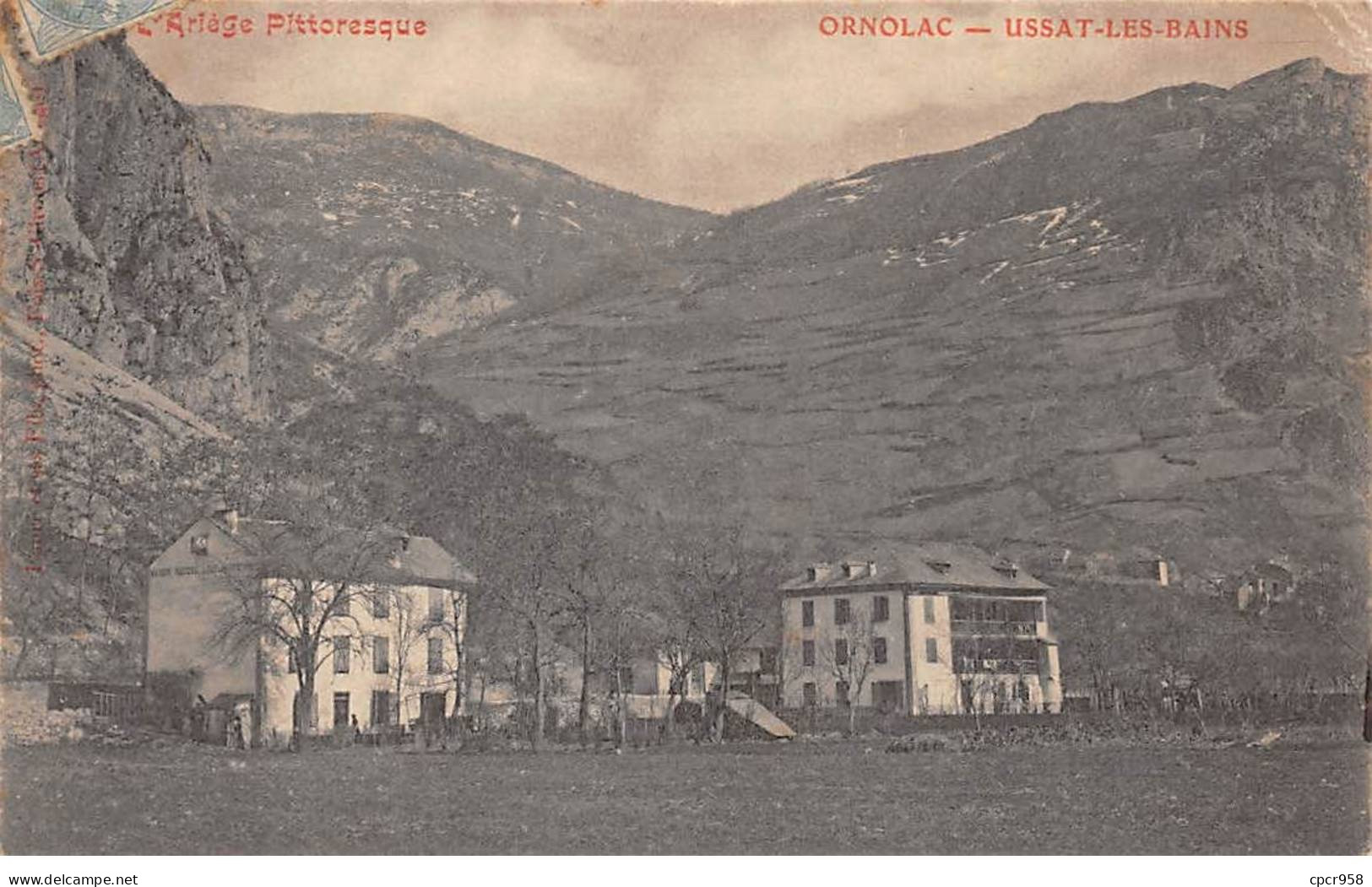 09 - ORNOLAC - SAN65183 - Ussat Les Bains - Vue D'ensemble - Altri & Non Classificati