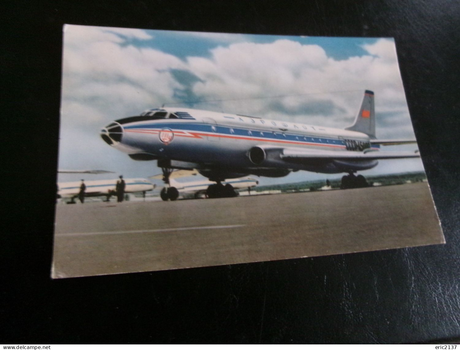 BELLE CARTE ..LE TU-124 D'AEROFLOT - 1946-....: Era Moderna