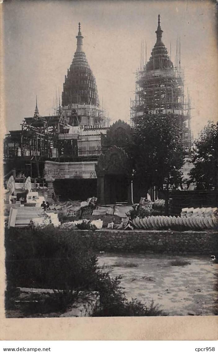 CAMDODGE- N°90143 - 75 - PARIS - EXPOSITION COLONIALE 1931 - Carte Photo Du Temple D'ANGKOR En Construction - Cambogia