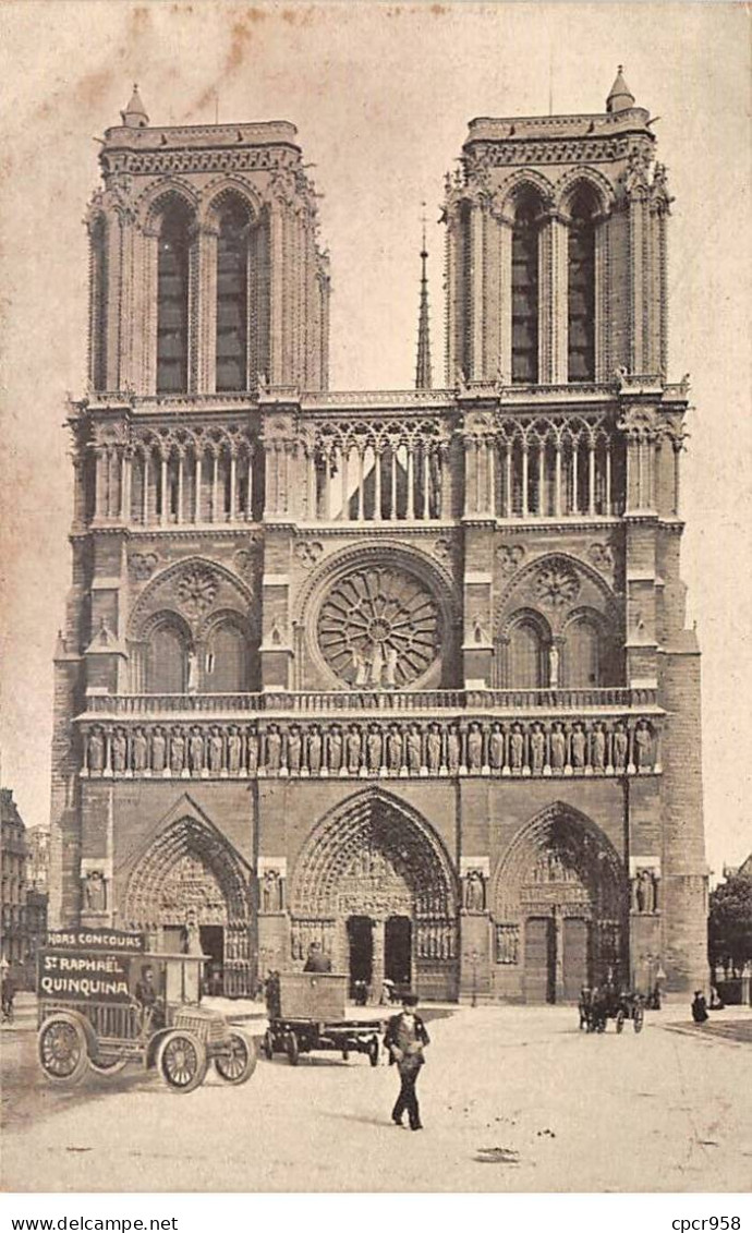 Publicité - N°90059 - Saint-Raphaël Quinquina - Notre-Dame - Publicidad