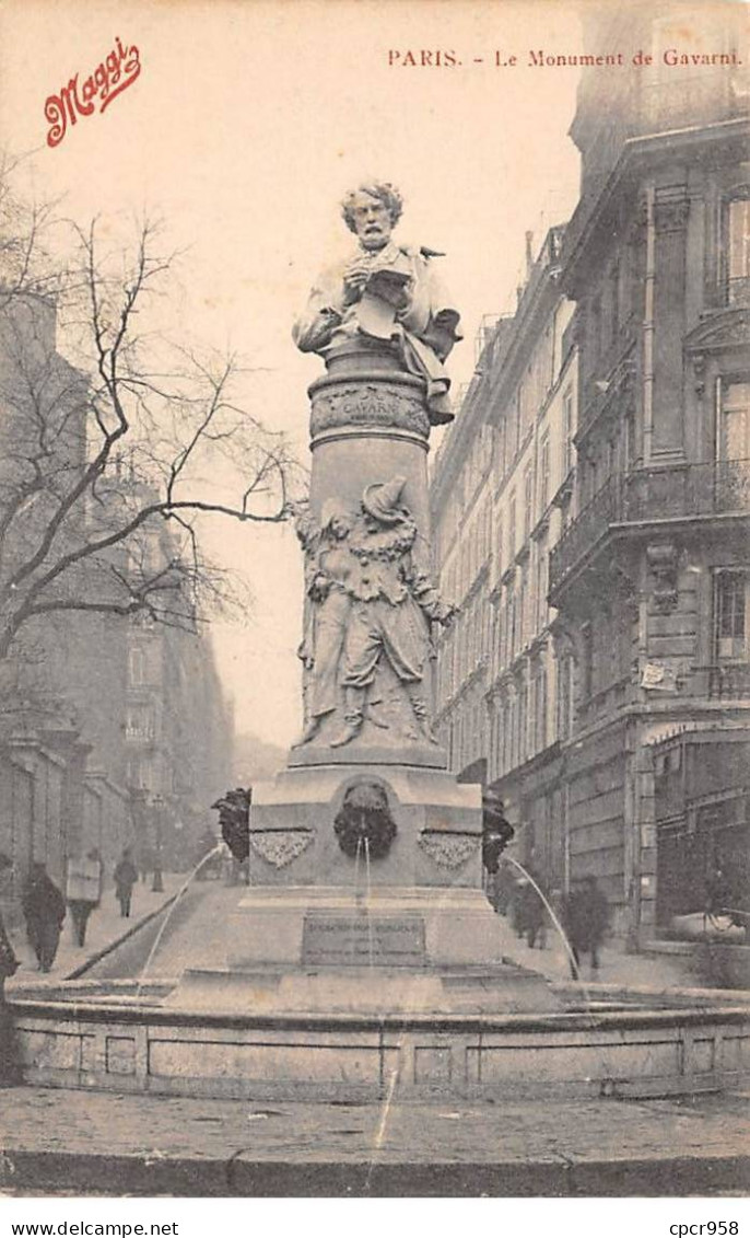 Publicité - N°90013 - Maggi - Paris - Le Monument De Gavarni - Advertising