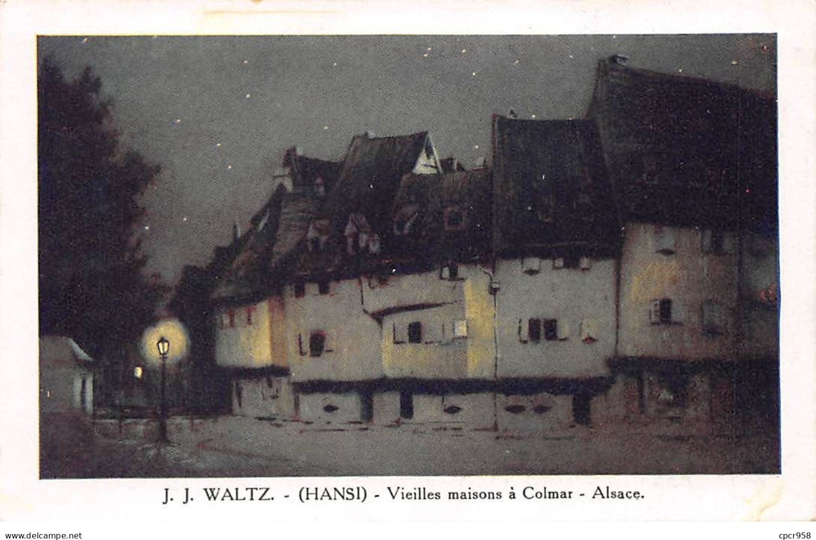 Illustrateur - N°89813 - Hansi - J.J. Waltz - Vieilles Maisons à Colmar - Alsace - Hansi