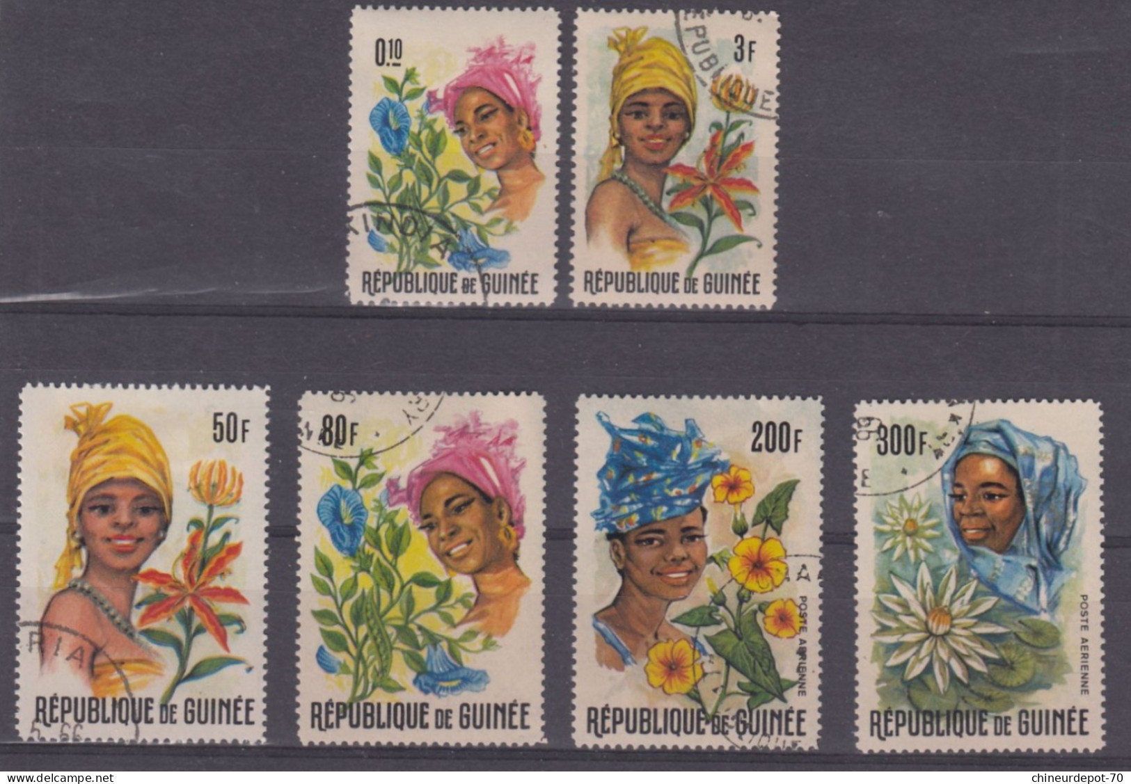 TIMBRES REPUBLIQUE DE GUINEE - Guinee (1958-...)