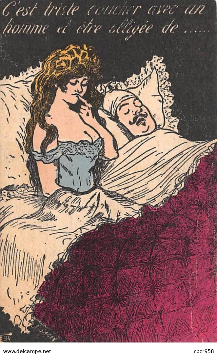 Illustrateur - N°89753 - C'est Triste Coucher Avec Un Homme Et être Obligée De ... - Autres & Non Classés