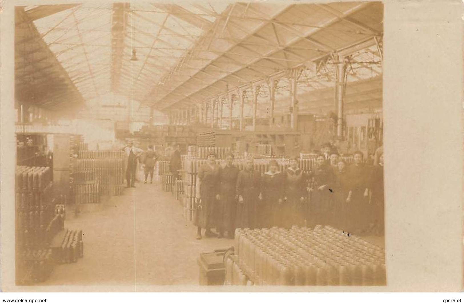 92 - N°90600 - BOULOGNE-BILLANCOURT - Intérieur D'usine, Fabrication D'Obus - Carte Photo - Boulogne Billancourt