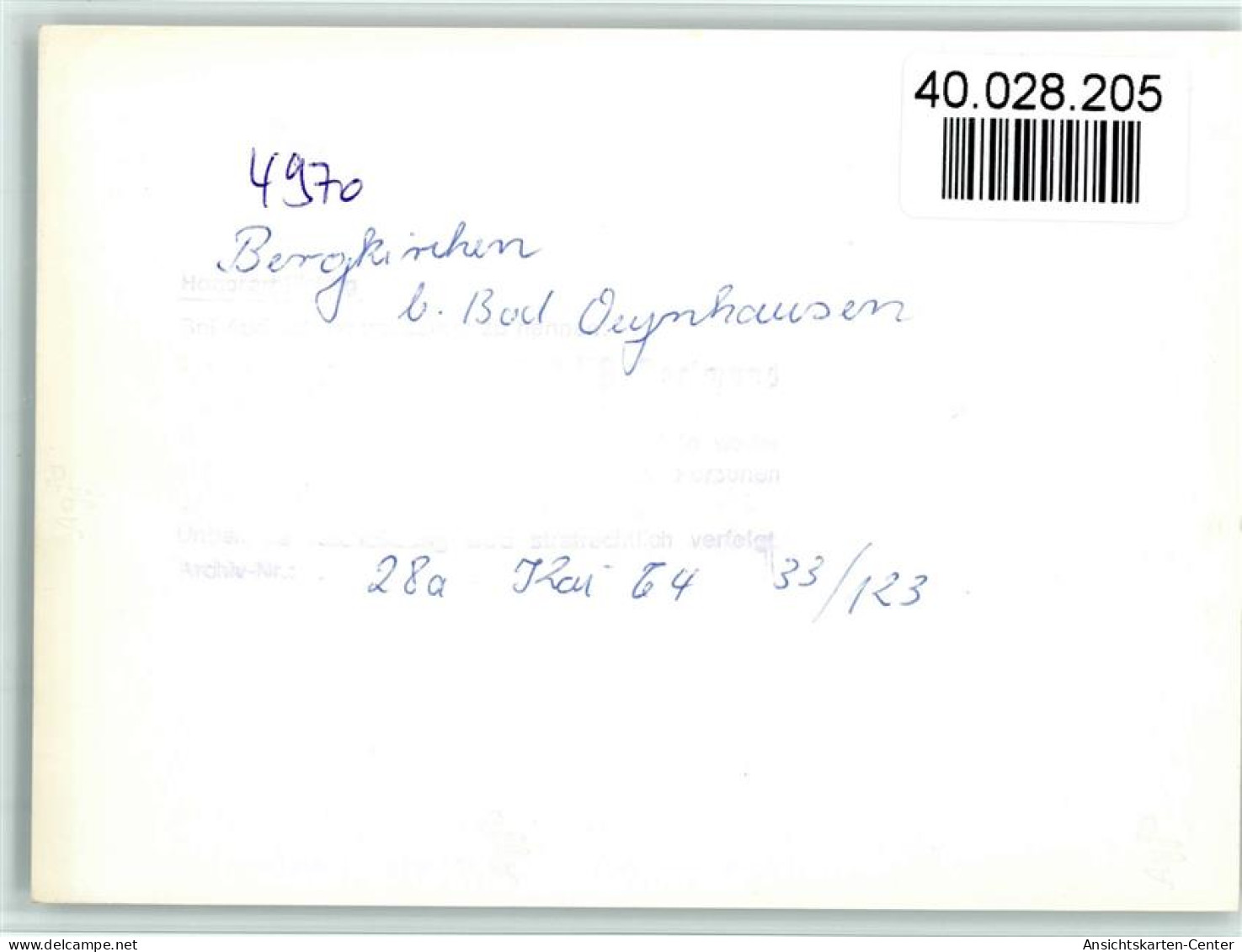 40028205 - Bergkirchen , Westf - Bad Oeynhausen