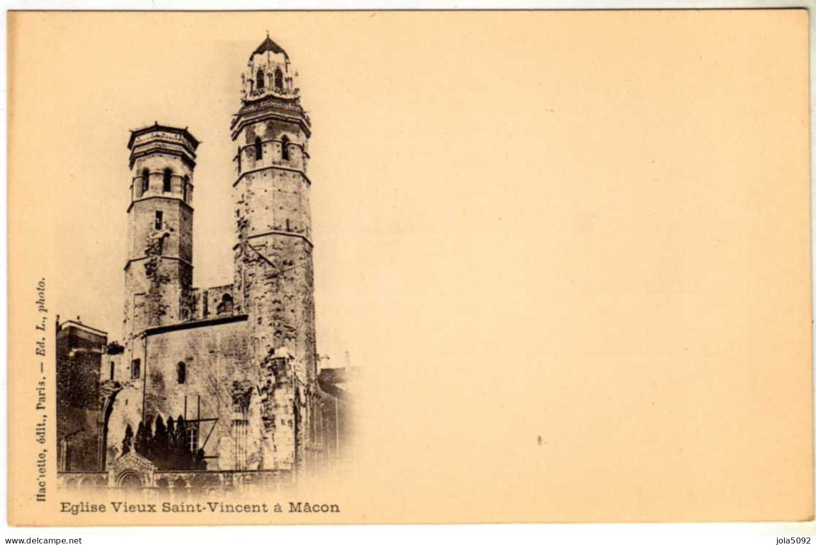 71 / MÂCON - Eglise Vieux Saint-Vincent - Macon