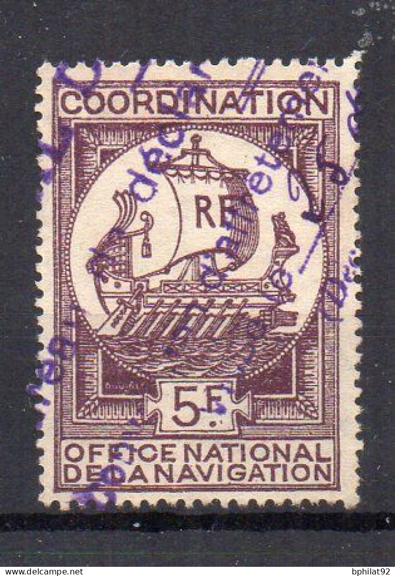 !!! FISCAL, TIMBRE DE COORDINATION N°1 OBLITERE - Stamps