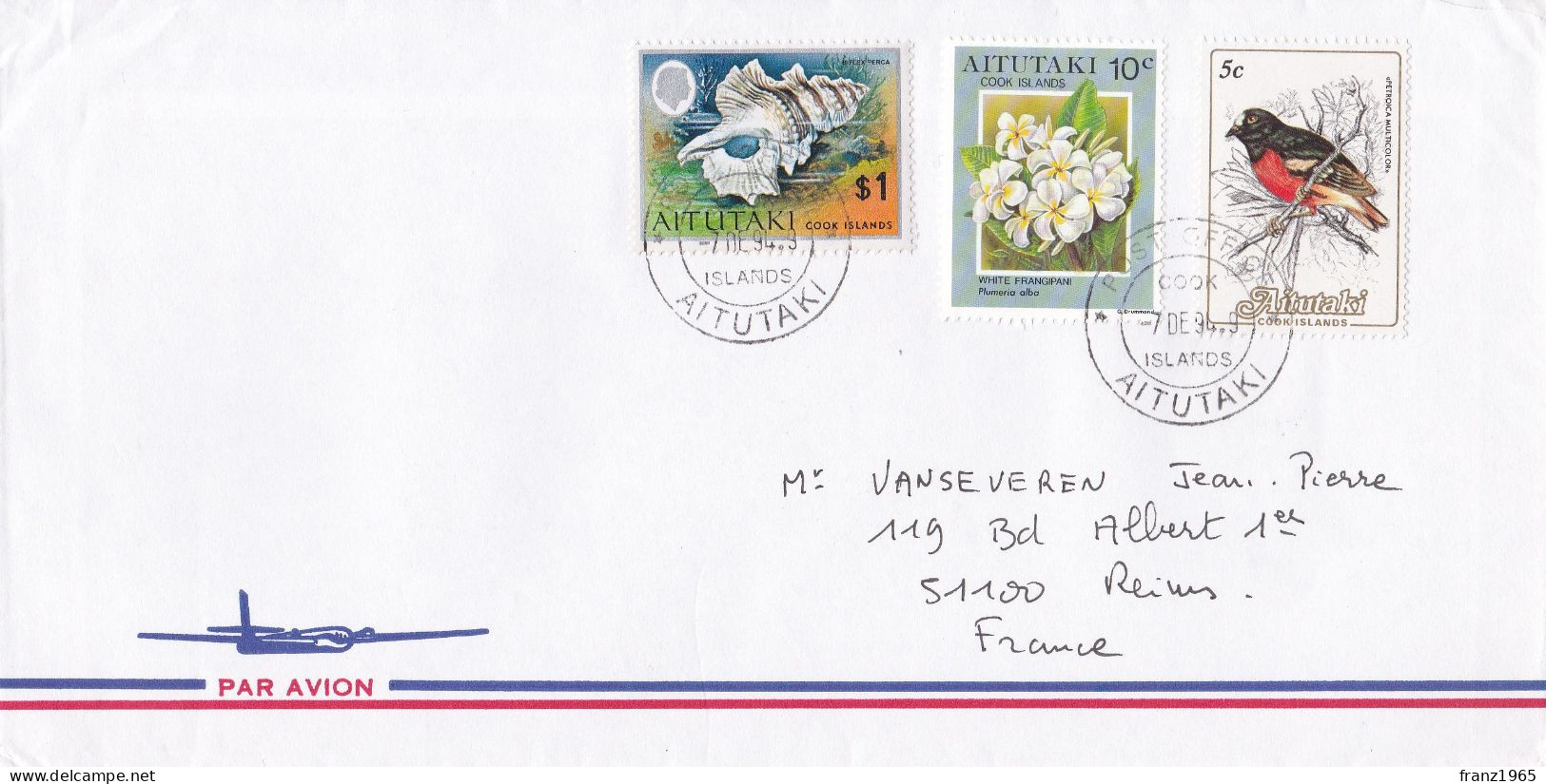 From Aitutaki To France - 1994 - Aitutaki