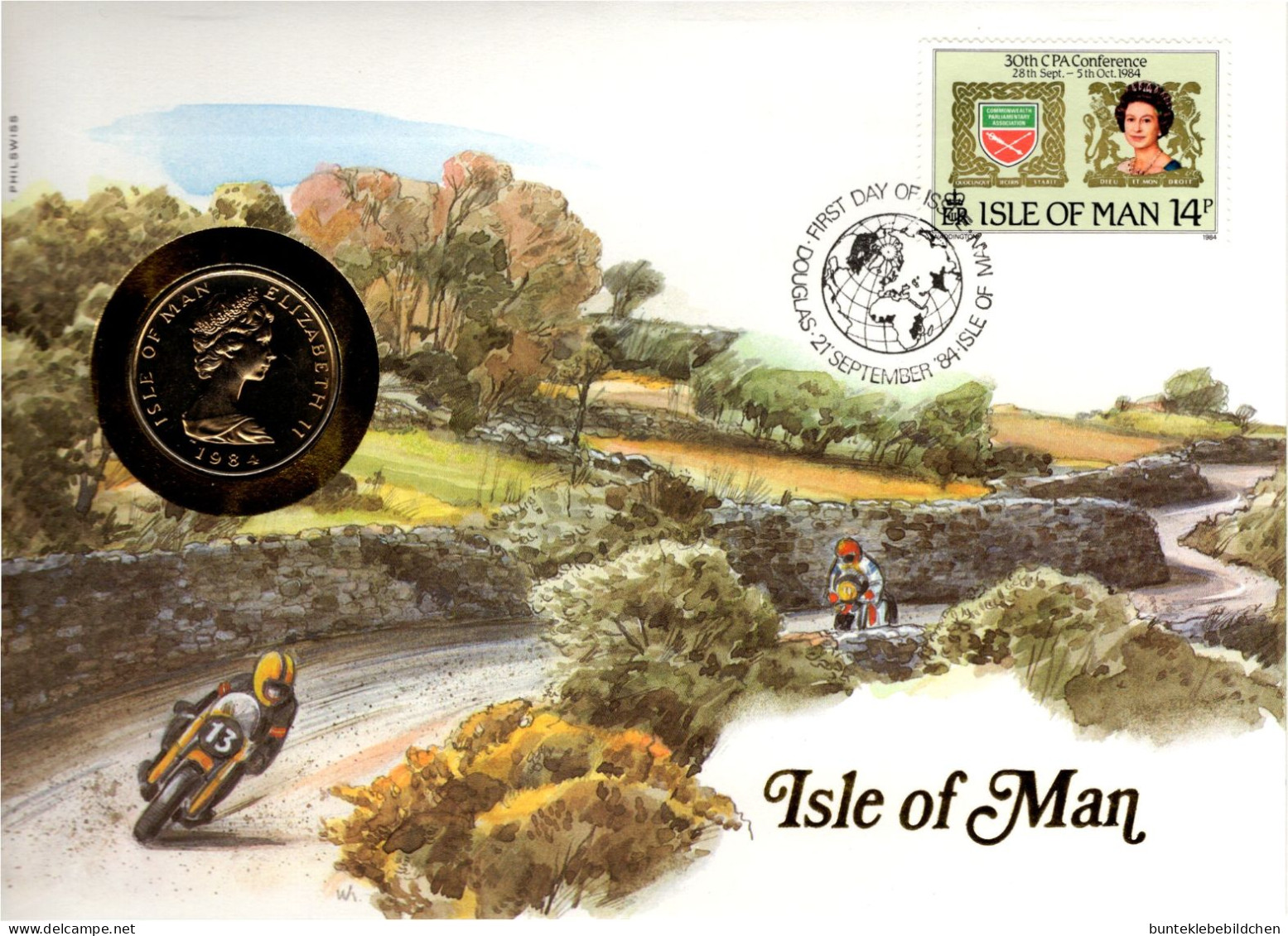 Numisbrief - Isle Of Man - Autres & Non Classés