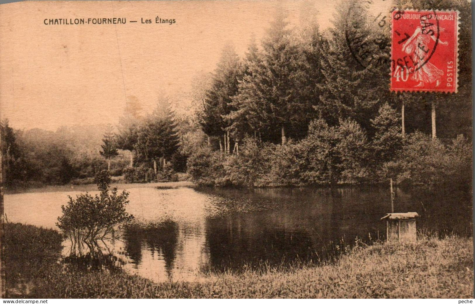 N°914 W -cpa Chatillon Fourneau -les étangs- - Chatillon Sur Seine