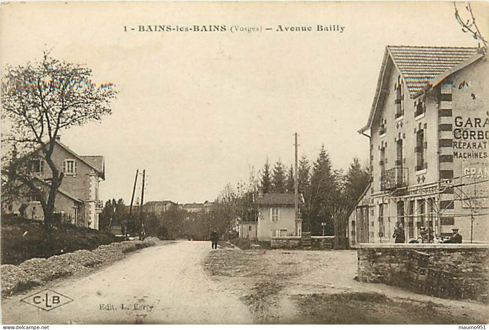 88 BAINS LES BAINS - Avenue Bailly - Bains Les Bains