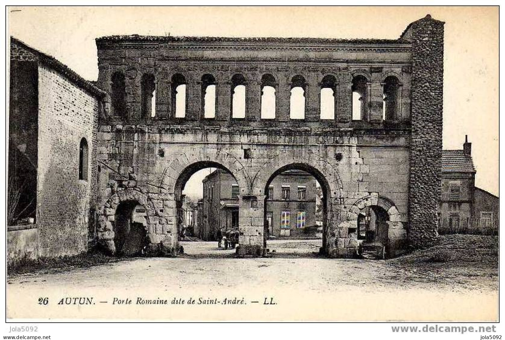 71 - AUTUN - Porte Romaine Dite De Saint-André - Autun