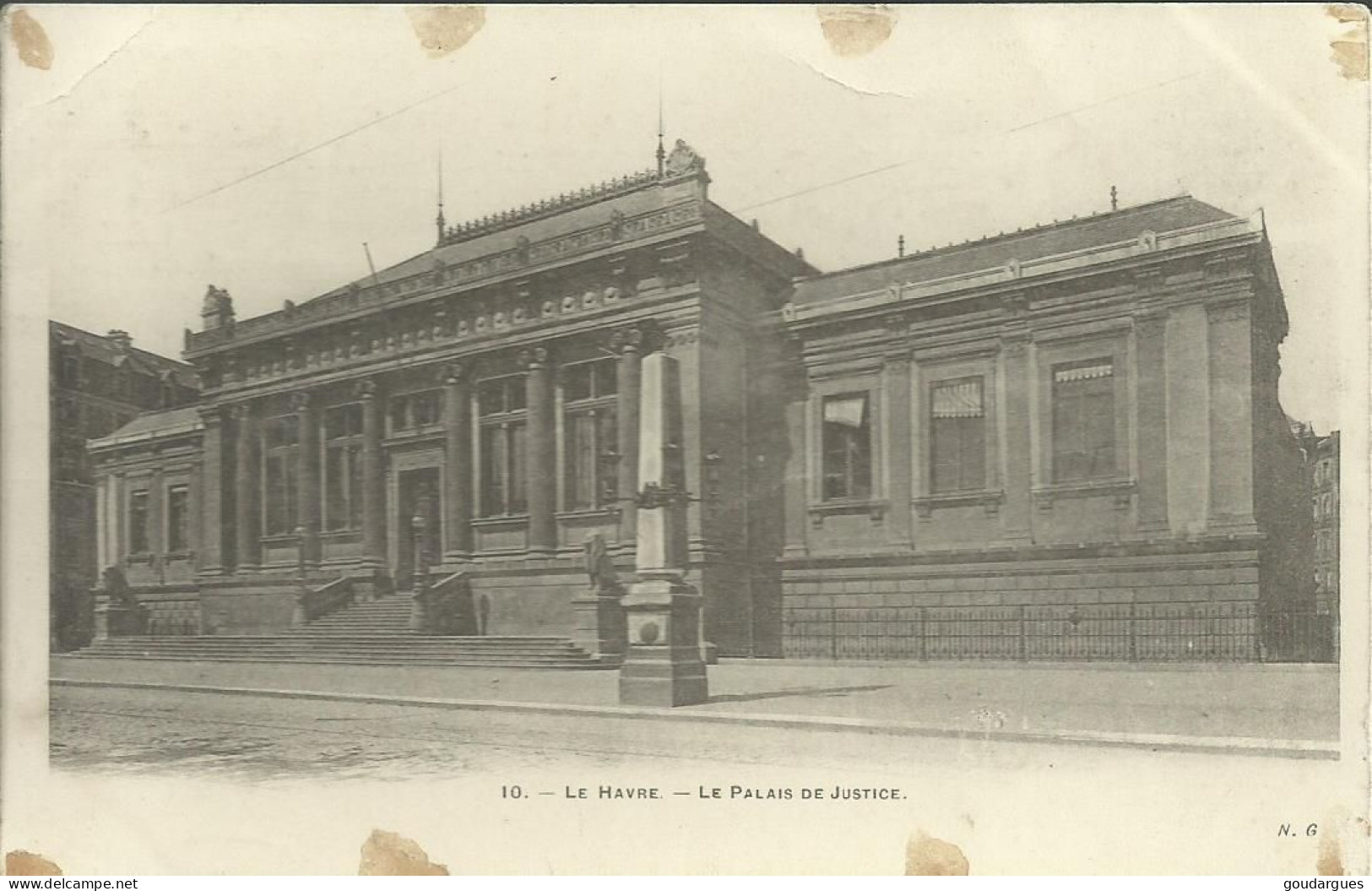 Le Havre - Le Palais De Justice - (P) - Non Classés