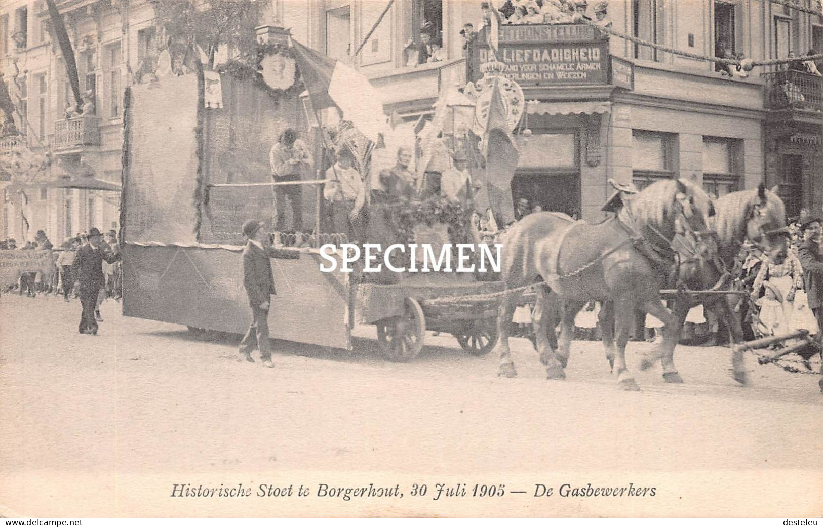 Historische Stoet Te Borgerhout - De Gasbewerkers - Antwerpen
