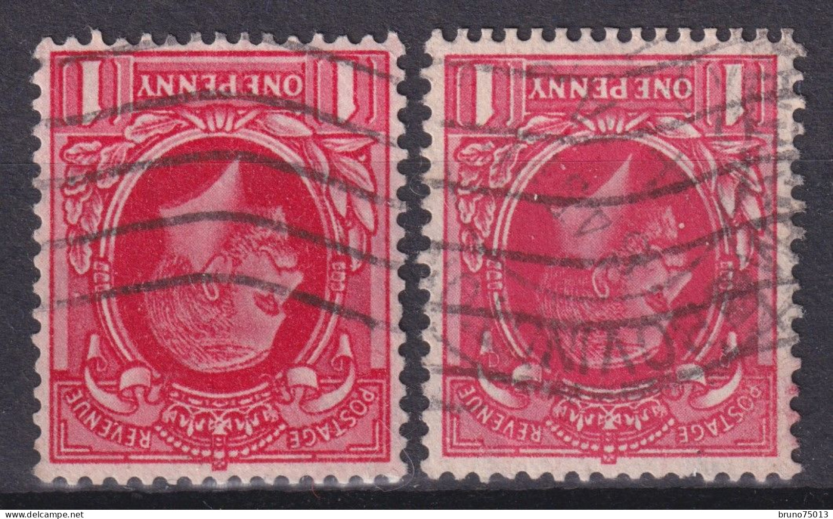 YT 188b - SG49a + SG50A - Small & Intermediate Formats - Fil Renversé - Wmk Inverted - Used Stamps