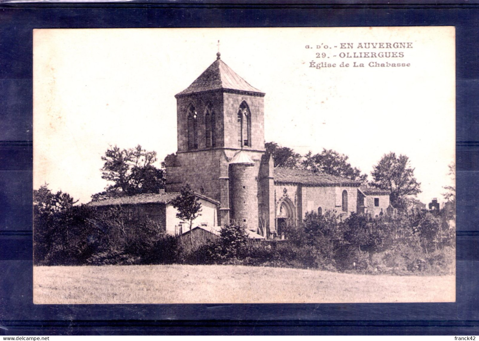 63. Olliergues. église De La Chabasse - Olliergues