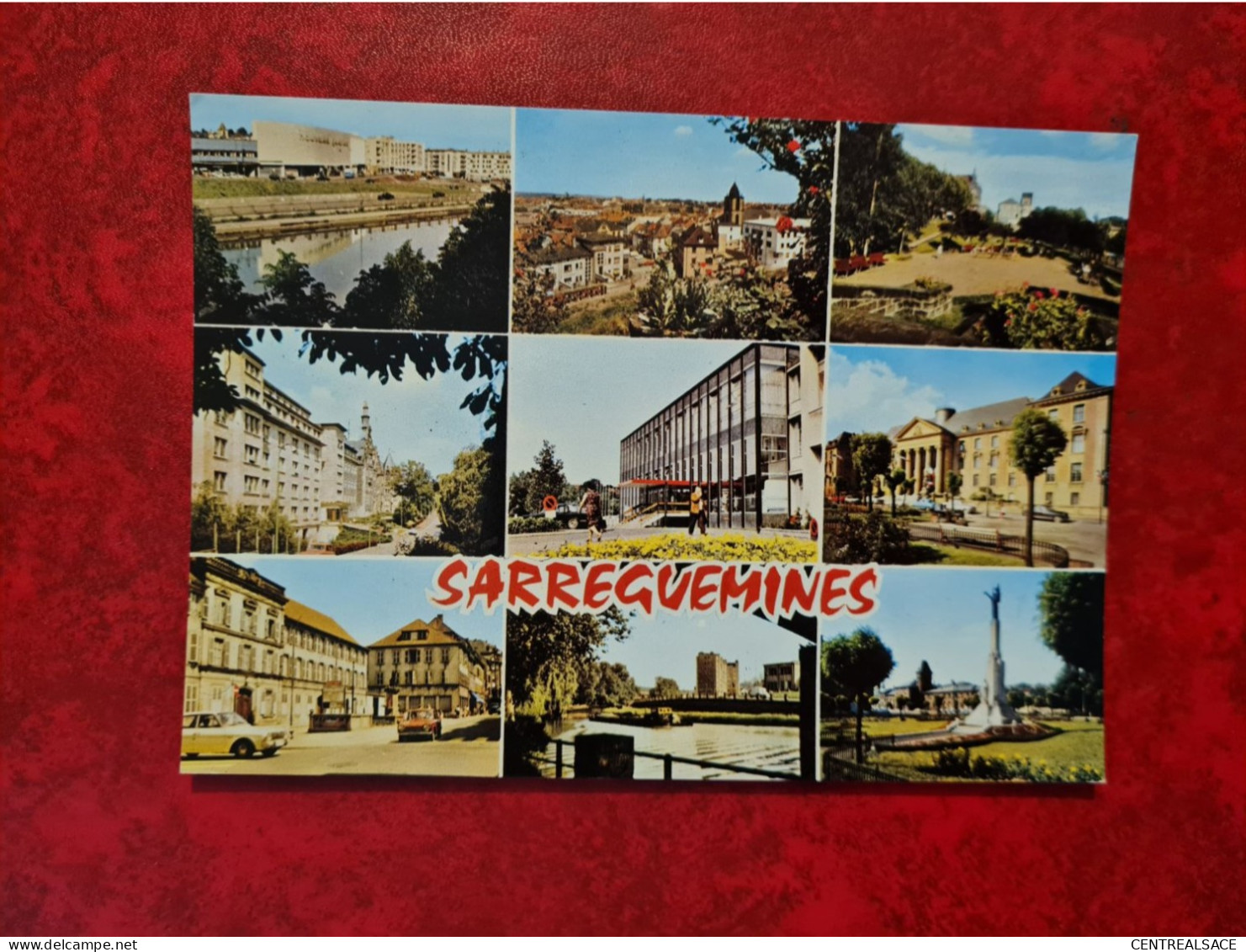 Carte  SARREGUEMINES MULTIVUES - Sarreguemines