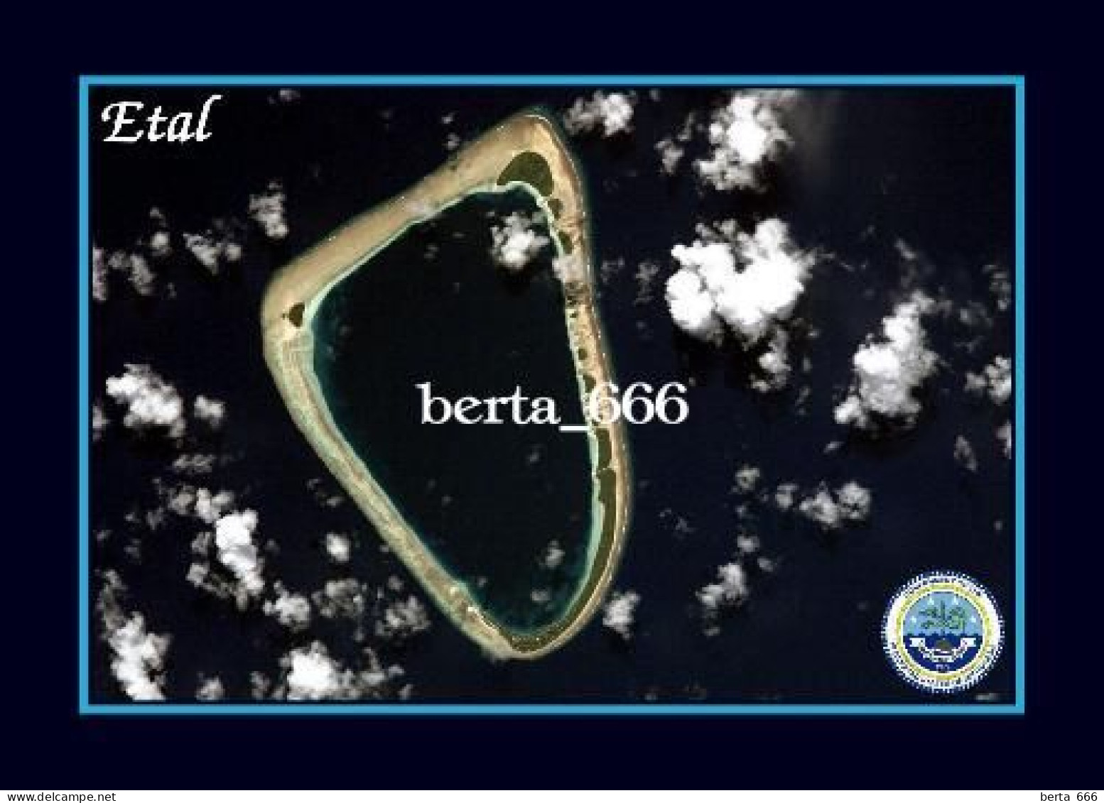 Micronesia Caroline Islands Etal Atoll New Postcard - Micronesië