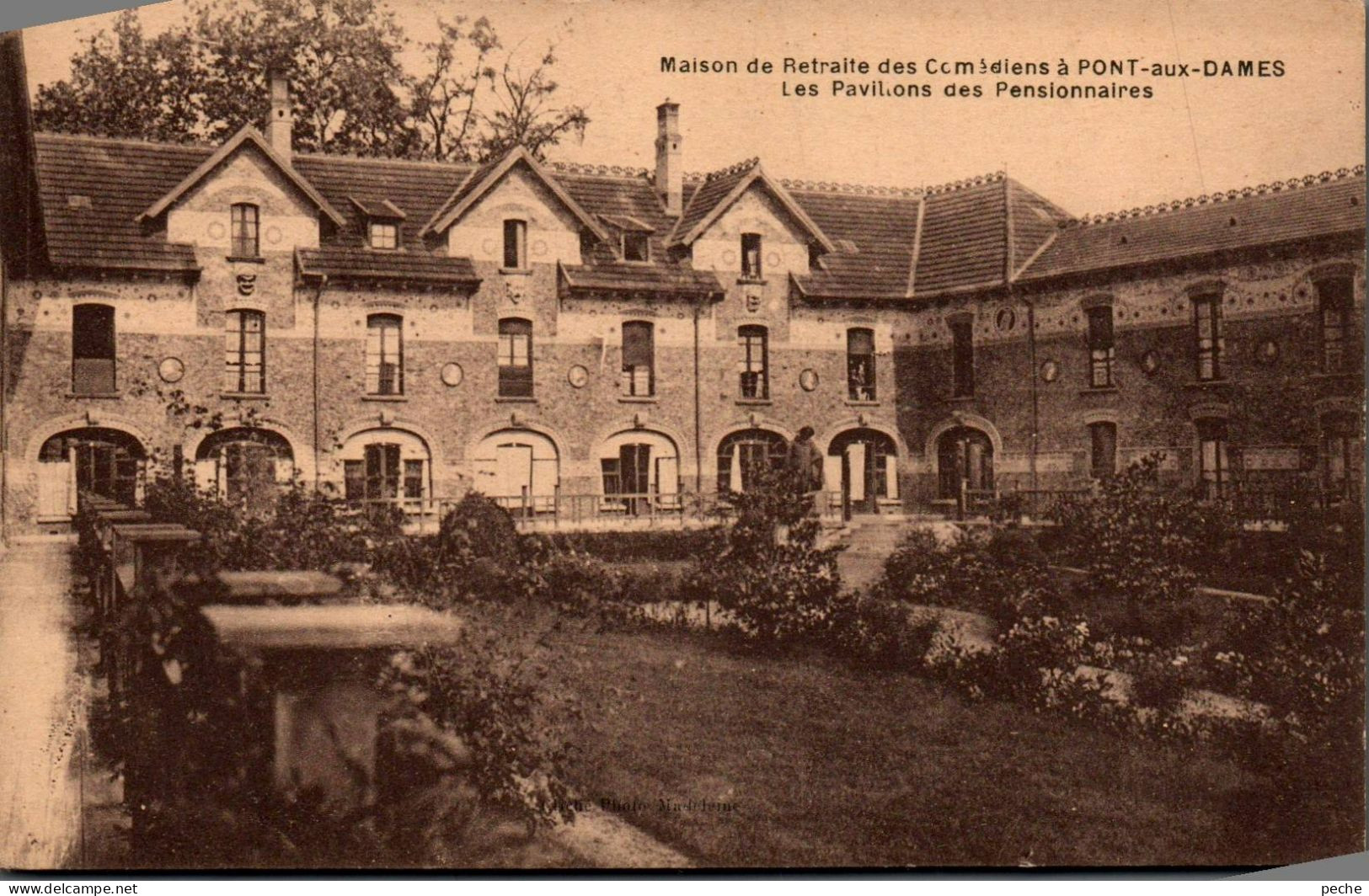 N°917 W -cpa Pont Aux Dames -maison De Retraite Des Comédiens- - Autres & Non Classés