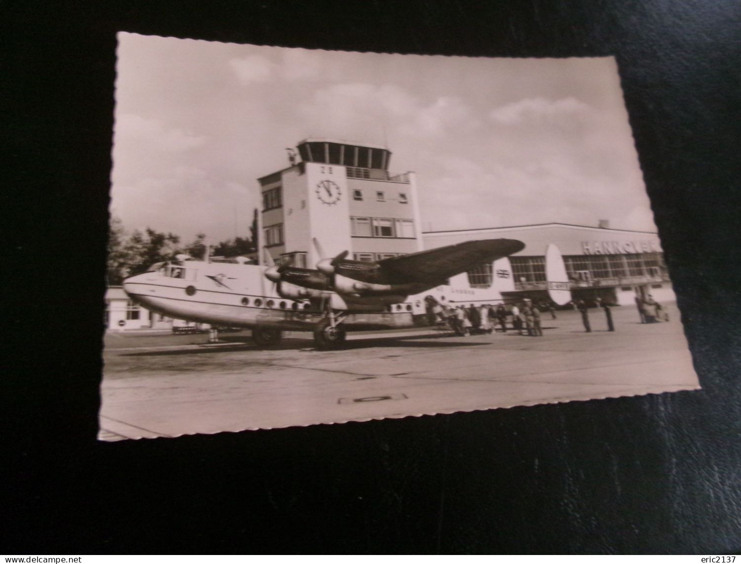 BELLE CARTE "FLUGHAFEN HANNOVER" ...aeroport D'HANOVRE - Aerodrome