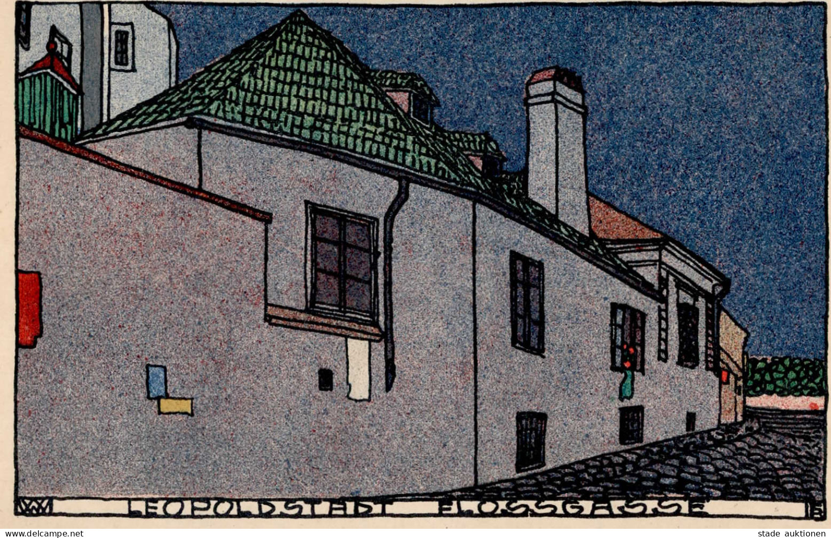 Wiener Werkstätte 24 Hoppe, Emil Leopoldstadt Flossgasse I-II - Wiener Werkstätten