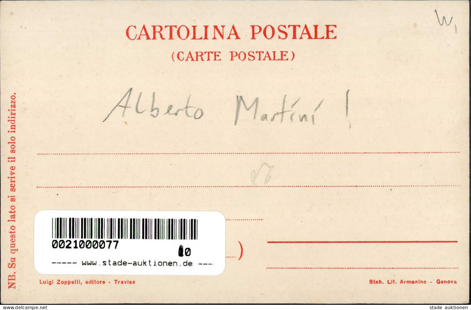 Martini, Alberto Venetia Antiqua I-II - Other & Unclassified