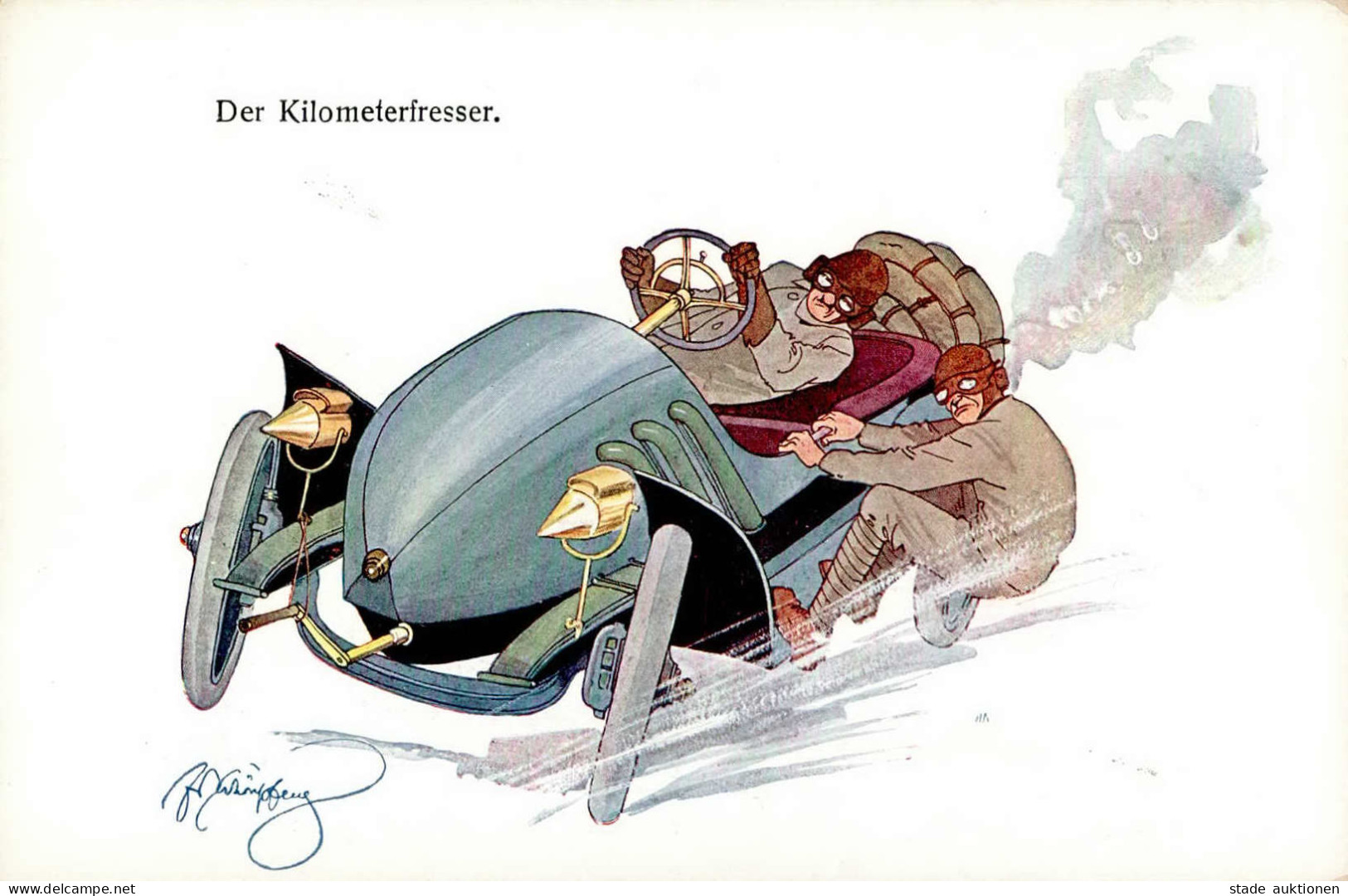 Schönpflug Kilometerfresser Auto I-II - Other & Unclassified