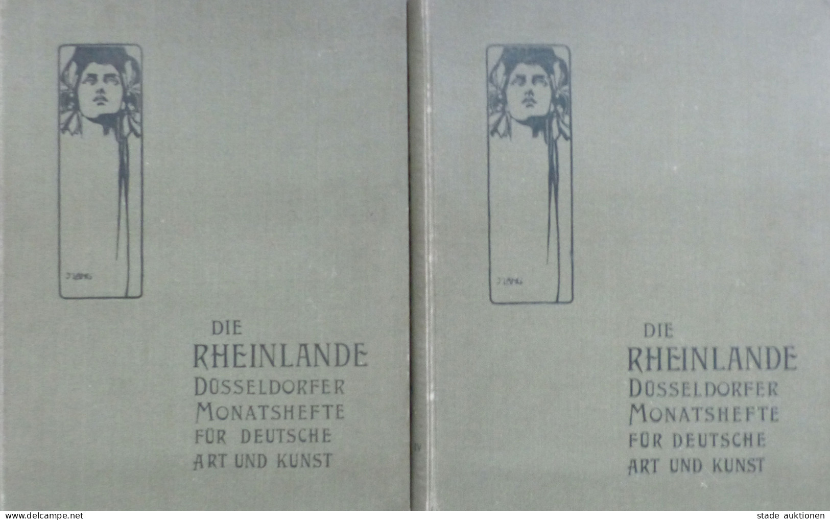 Kunstgeschichte Düsseldorf Lot Buch Die Rheinlande Düsseldorfer Monatshefte Für Deutsche Art Und Kunst Von Schäfer, Wilh - Autres & Non Classés