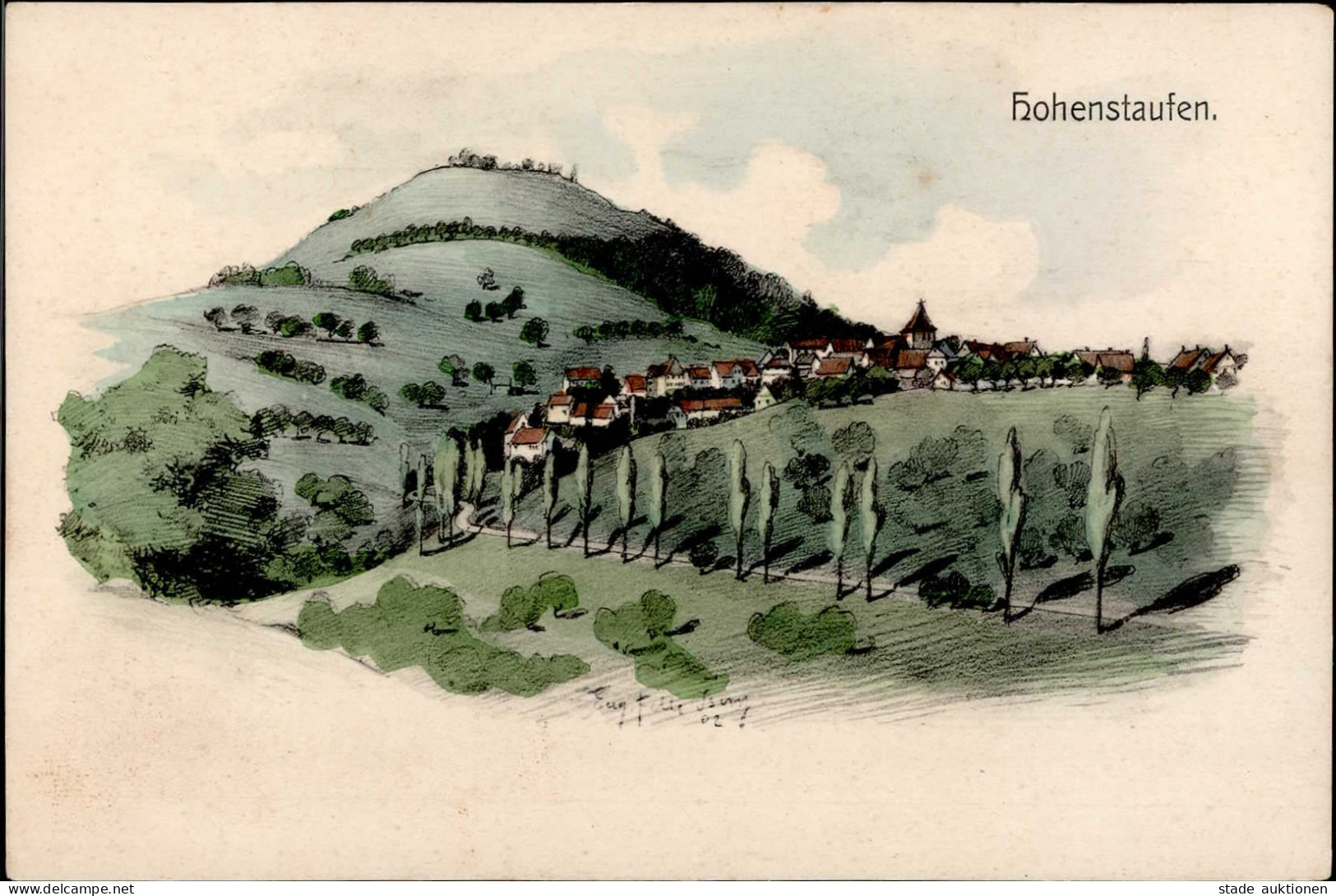 Felle Hohenstaufen II (rs Oberflächenschäden) - Felletin