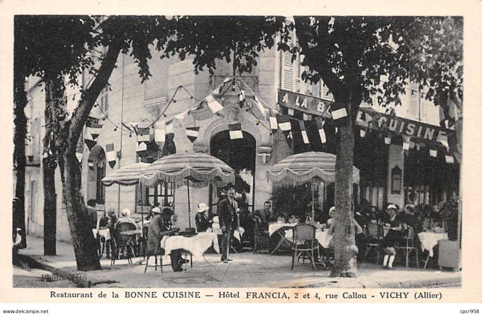 03-AM21500.Vichy.Hotel Francia.Restaurant De La Bonne Cuisine - Vichy