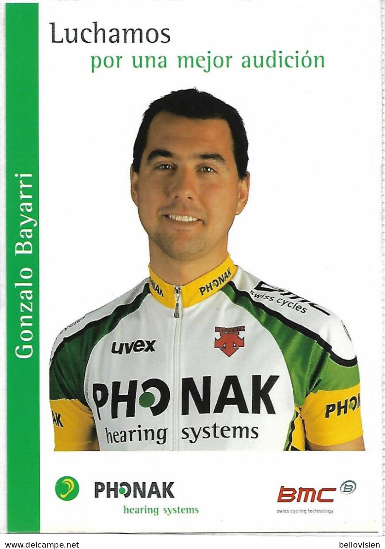 EQUIPE PHONAK - Gonzalo Bayarri - Cycling