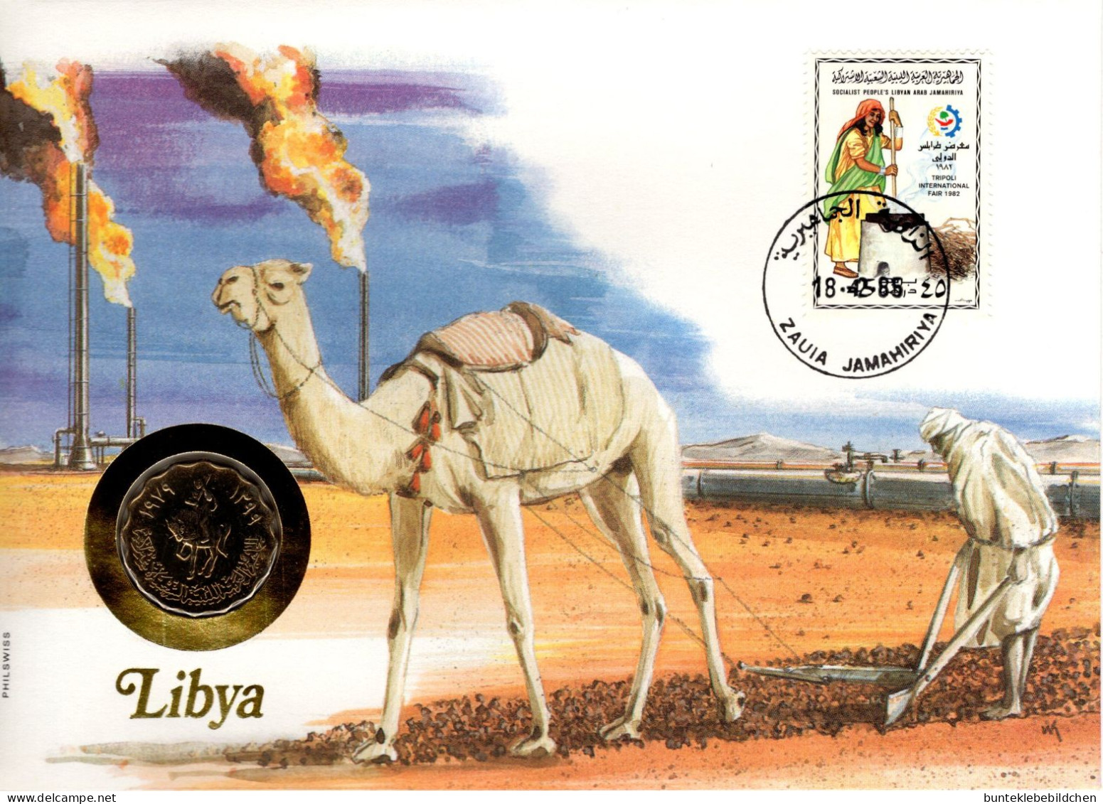 Numisbrief - Libyen - Libia