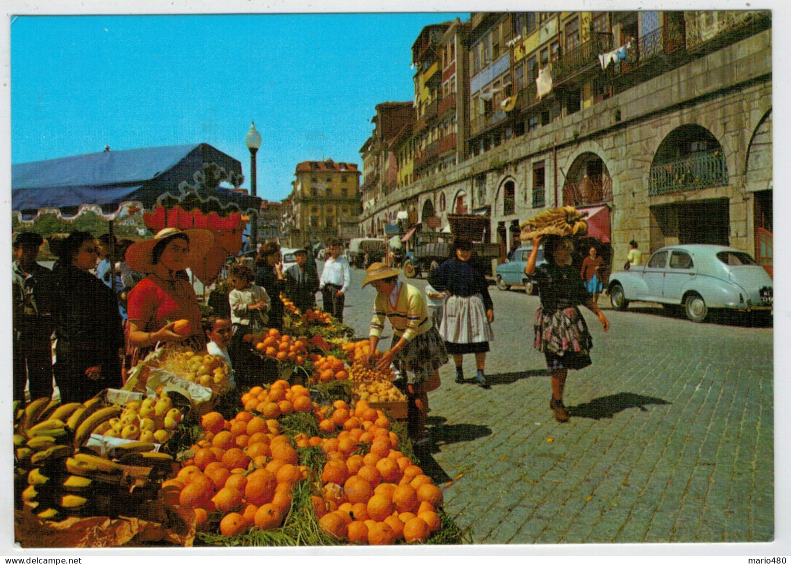 PORTO   MERCADO  DO CAIS DE RIBEIRA   (VIAGGIATA) - Porto