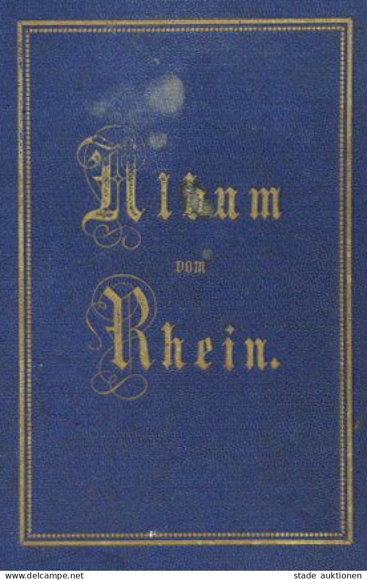 Leporello Album Vom Rhein, 12 Versch. Städte 1874-1877 II - Non Classés